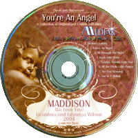 Your're An Angel lullaby CD