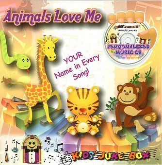 Animals Love Me - Personalized kids music
