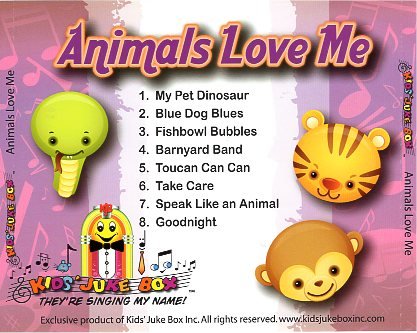 Animals Love Me - Personalized kids music
