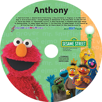 Elmo and Friends music CD